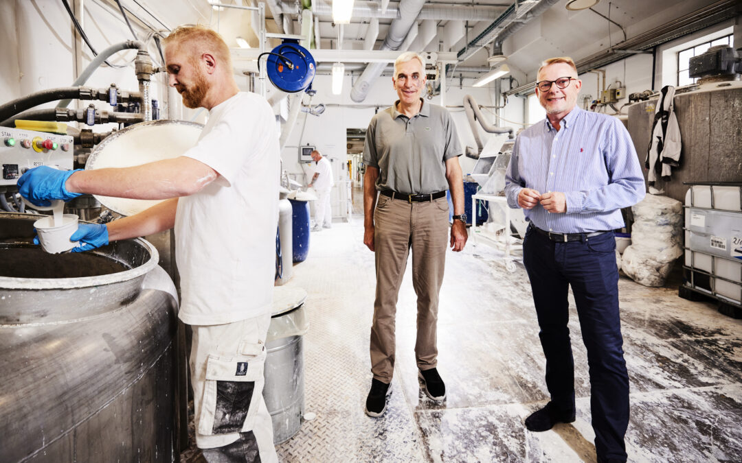 3. største malingproducent i Danmark tredobler omsætning og flytter i større rammer